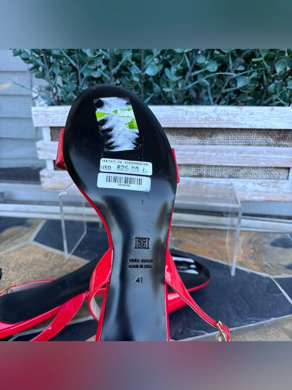 Escada Slingback Sandals